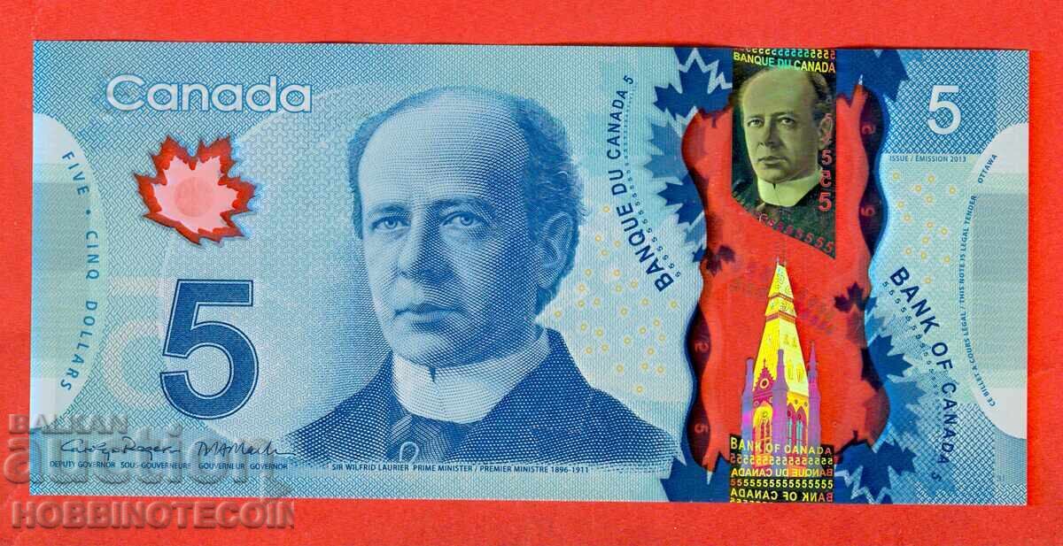 CANADA CANADA 5 $ - emisie 2013 - 2 cu preț € 6.99 | 13.67 BGN