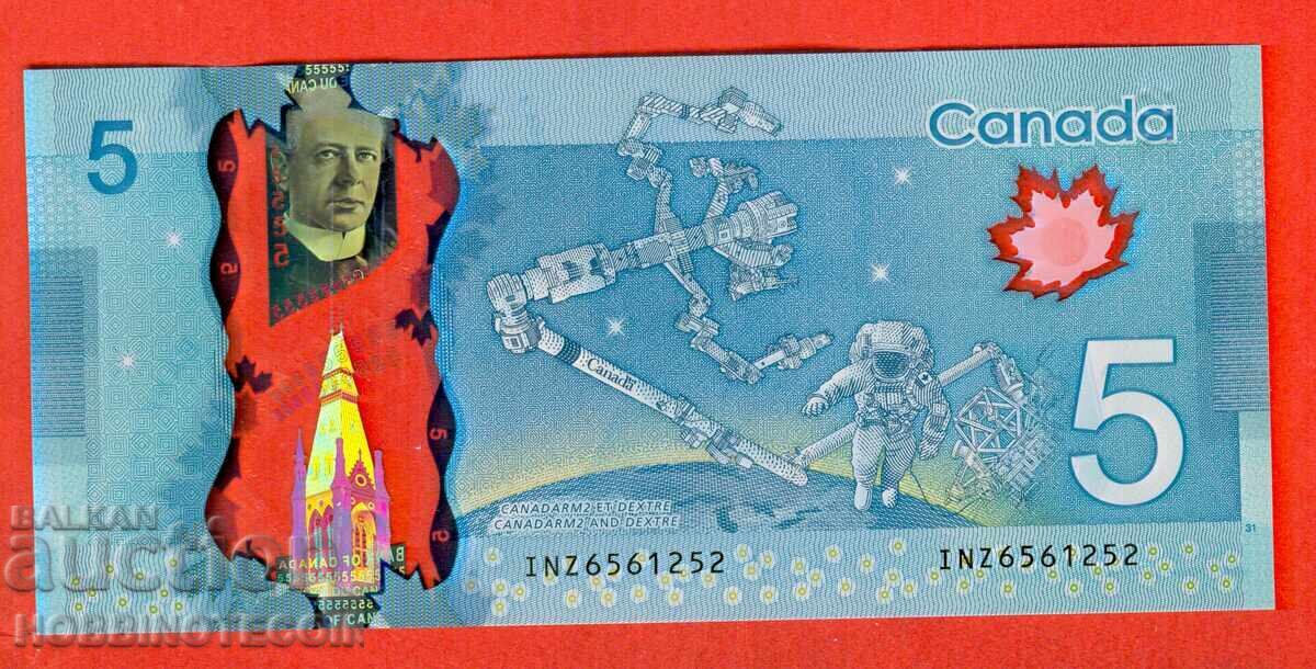 CANADA CANADA 5 $ - emisie 2013 - 2