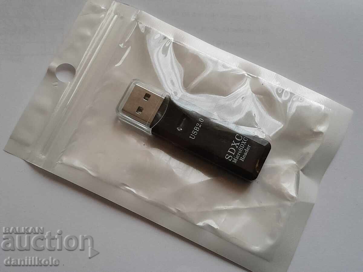 USB 2.0 CARD READER READER FOR SD + TF CARDS with price € 10.00 | 19.56 BGN