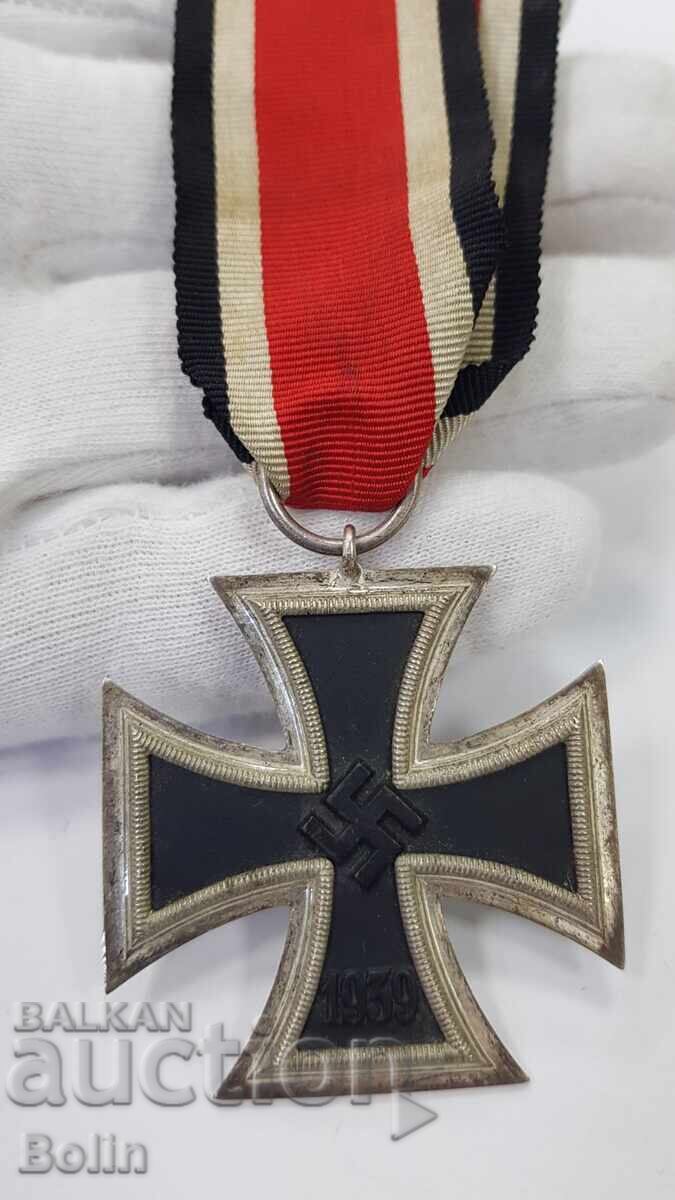 Σπάνιος Γερμανικός Σιδηρούς Σταυρός για Ανδρεία Β' ΠΠ 1939 - 1945 με τιμή € 180.00 | 352.05 BGN