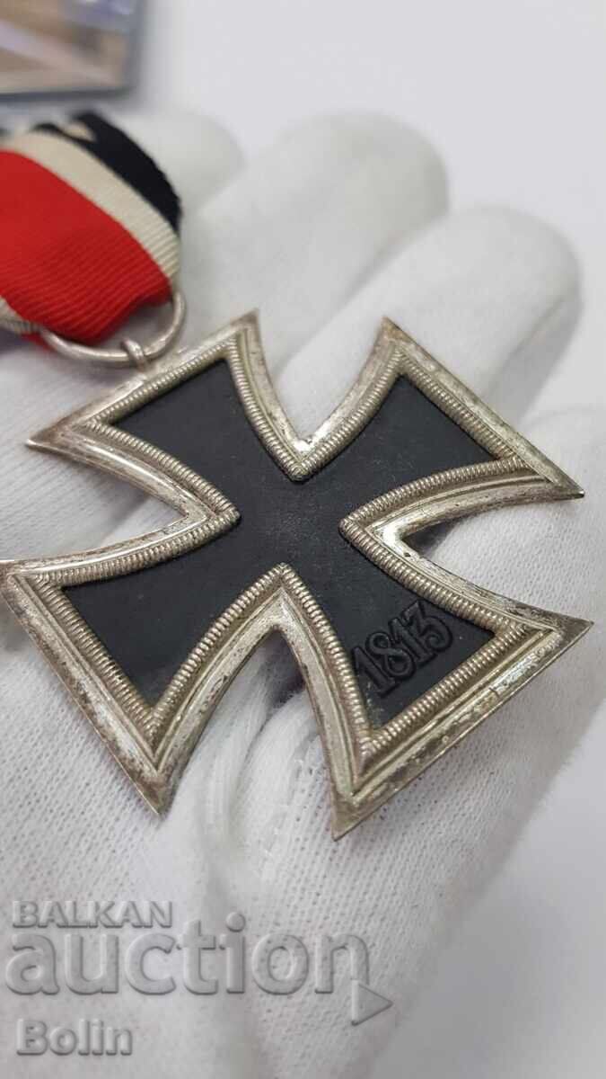Σπάνιος Γερμανικός Σιδηρούς Σταυρός για Ανδρεία Β' ΠΠ 1939 - 1945 - 5
