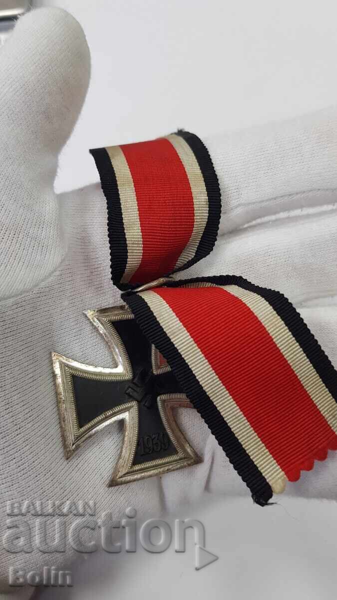 Σπάνιος Γερμανικός Σιδηρούς Σταυρός για Ανδρεία Β' ΠΠ 1939 - 1945 - 7