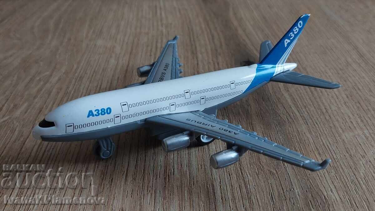 Auction Toy airplane, metal, with mechanism for collectors Auction Toy airplane, metal, with mechanism for collectors