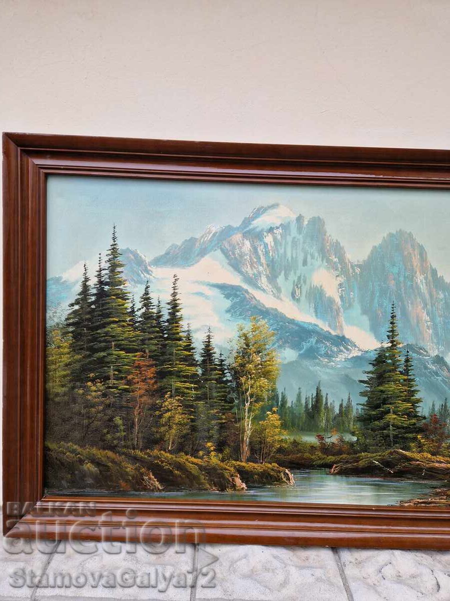 Amazing huge master painting oil on canvas - 7