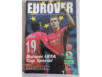 Program de fotbal - Blackburn - CSKA 2002