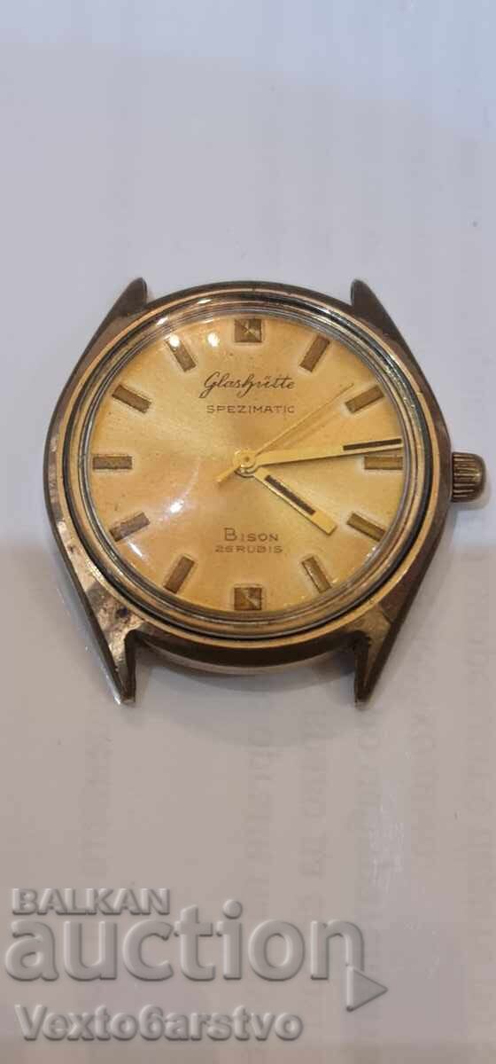 Watch - "GUB" - GLASHÜTTE SPEZIMATIC - size 33 mm. WORKS - BZC