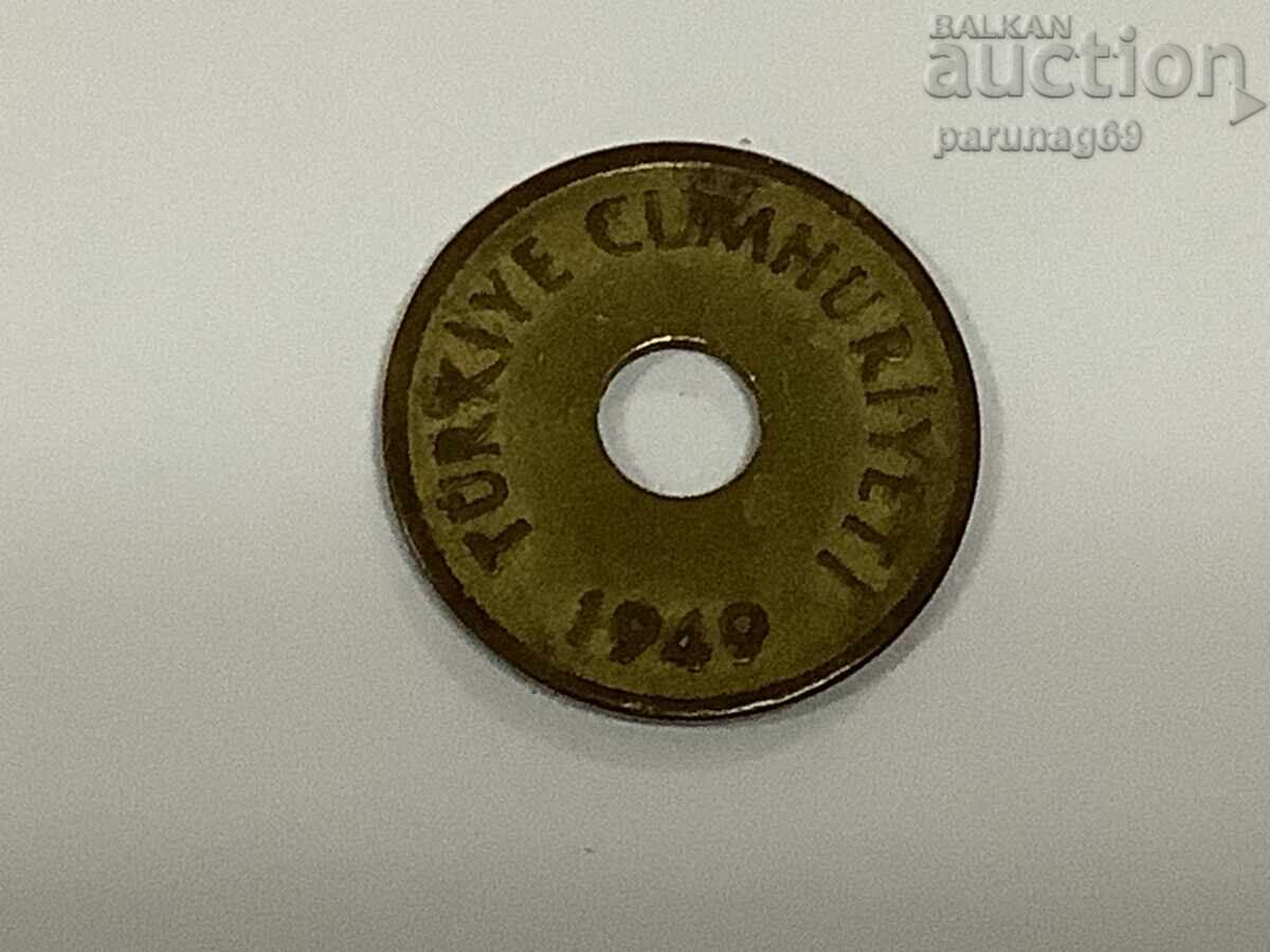 Republic of Turkey 1 kuruş 1949 with price € 2.00 | 3.91 BGN