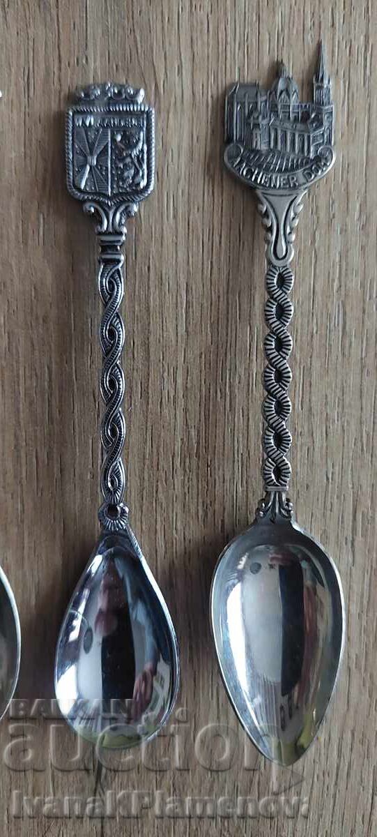 Delivery of Spoons for collectors, 4 pieces Delivery of Spoons for collectors, 4 pieces