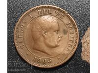 Монета Португалия 5 рейса [1905]