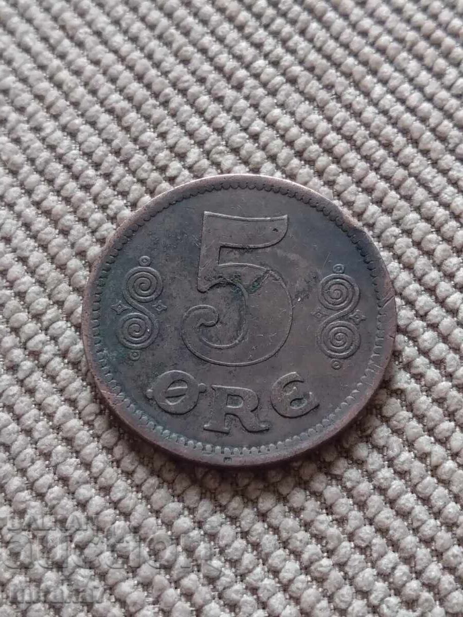 5 ĭore 1917 godina, Danemarca