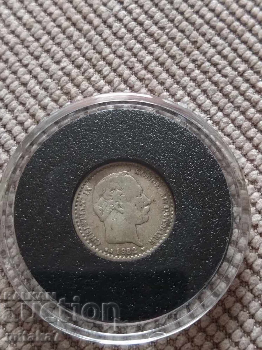 Livrarea 10 øre 1882, Danemarca