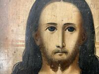 Παλιά ρωσική ζωγραφιστή εικόνα Ιησούς Χριστός