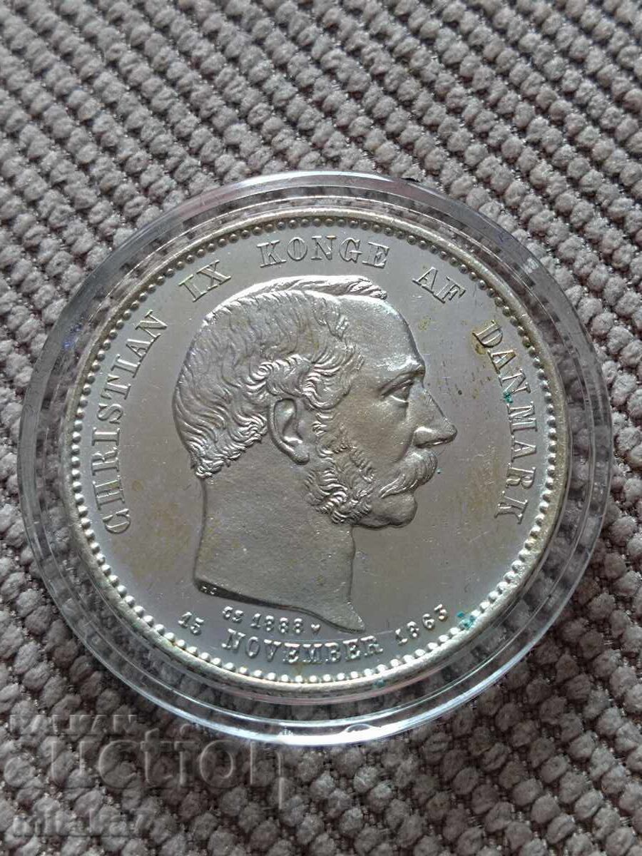 2 coroane 1888, Danemarca