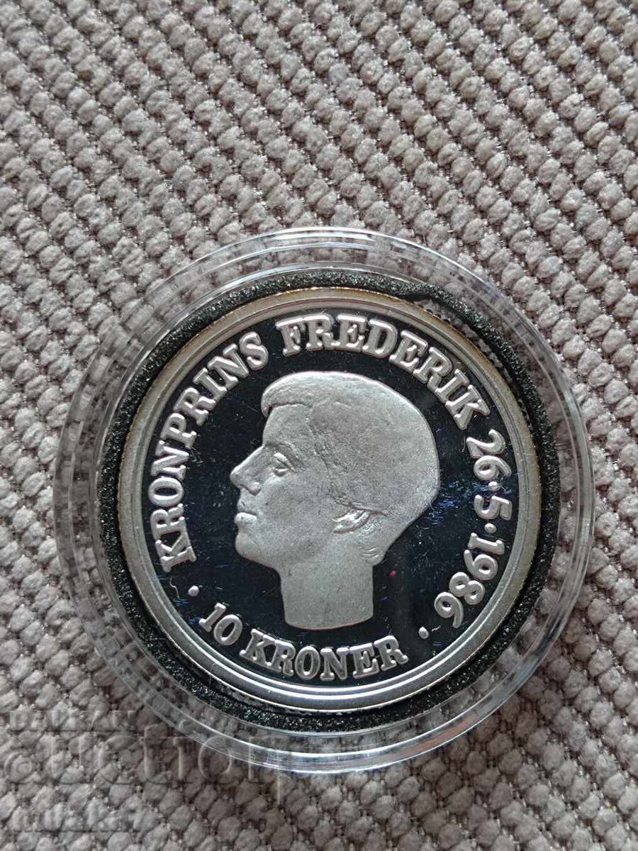 10 κορώνες 1986, Δανία