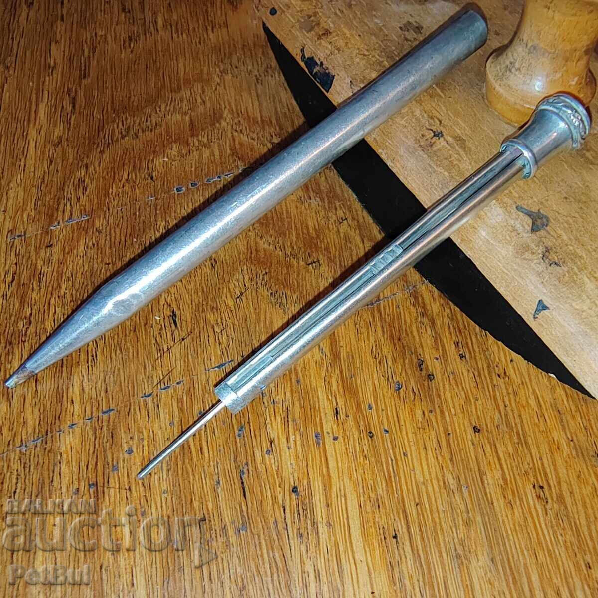 Аукцион Старинен Посребрен Молив WAHL Silver Plated Pencil без Клип