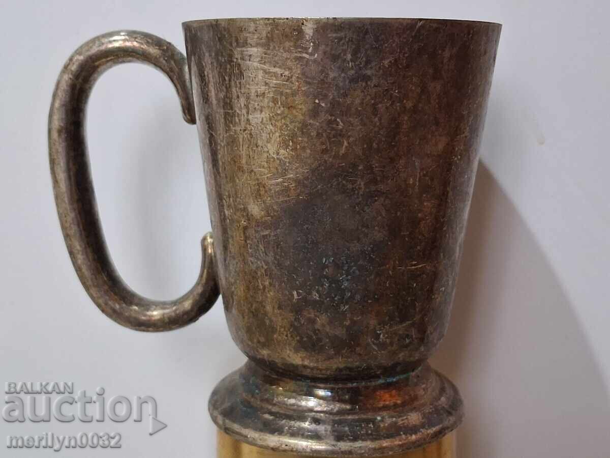 Vechi pahar gros argintat - 5