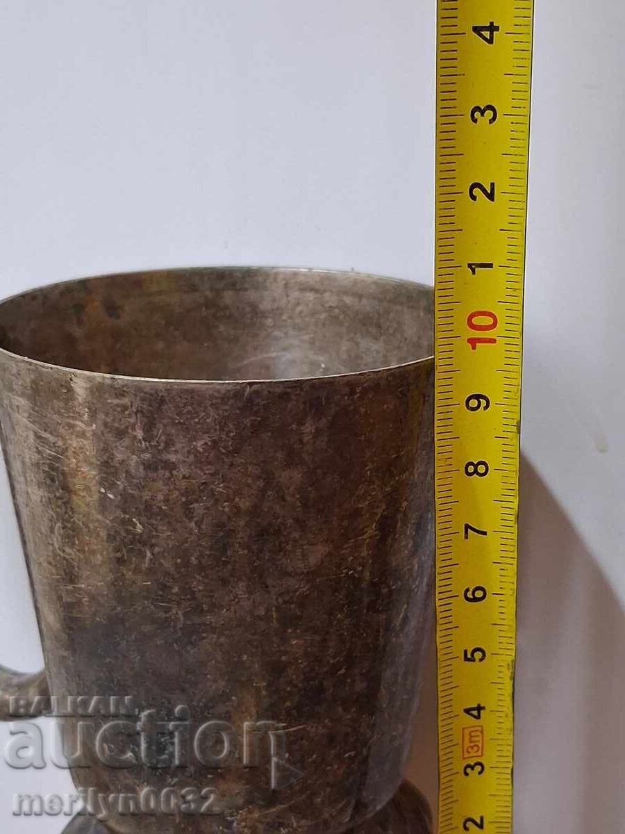 Vechi pahar gros argintat - 7