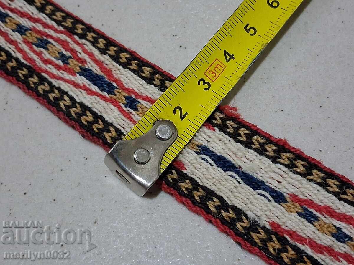 Livrarea Vechi curea țesută manual 3.30 metri brâu curea costum popular
