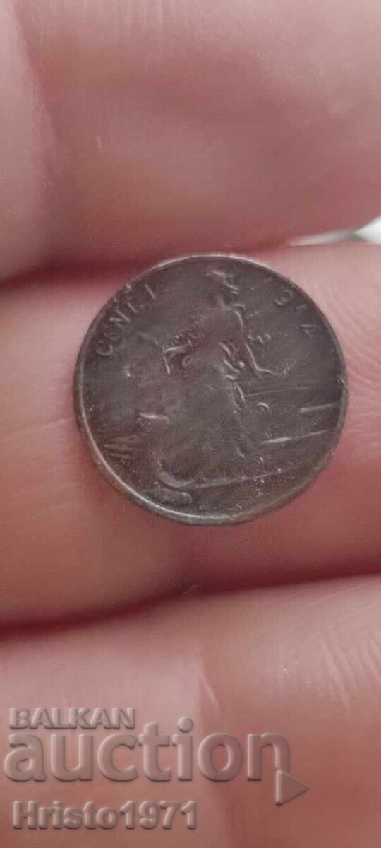 1 λεπτό 1914 1 λεπτό 1914