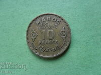 10 франка 1952 г. Мароко