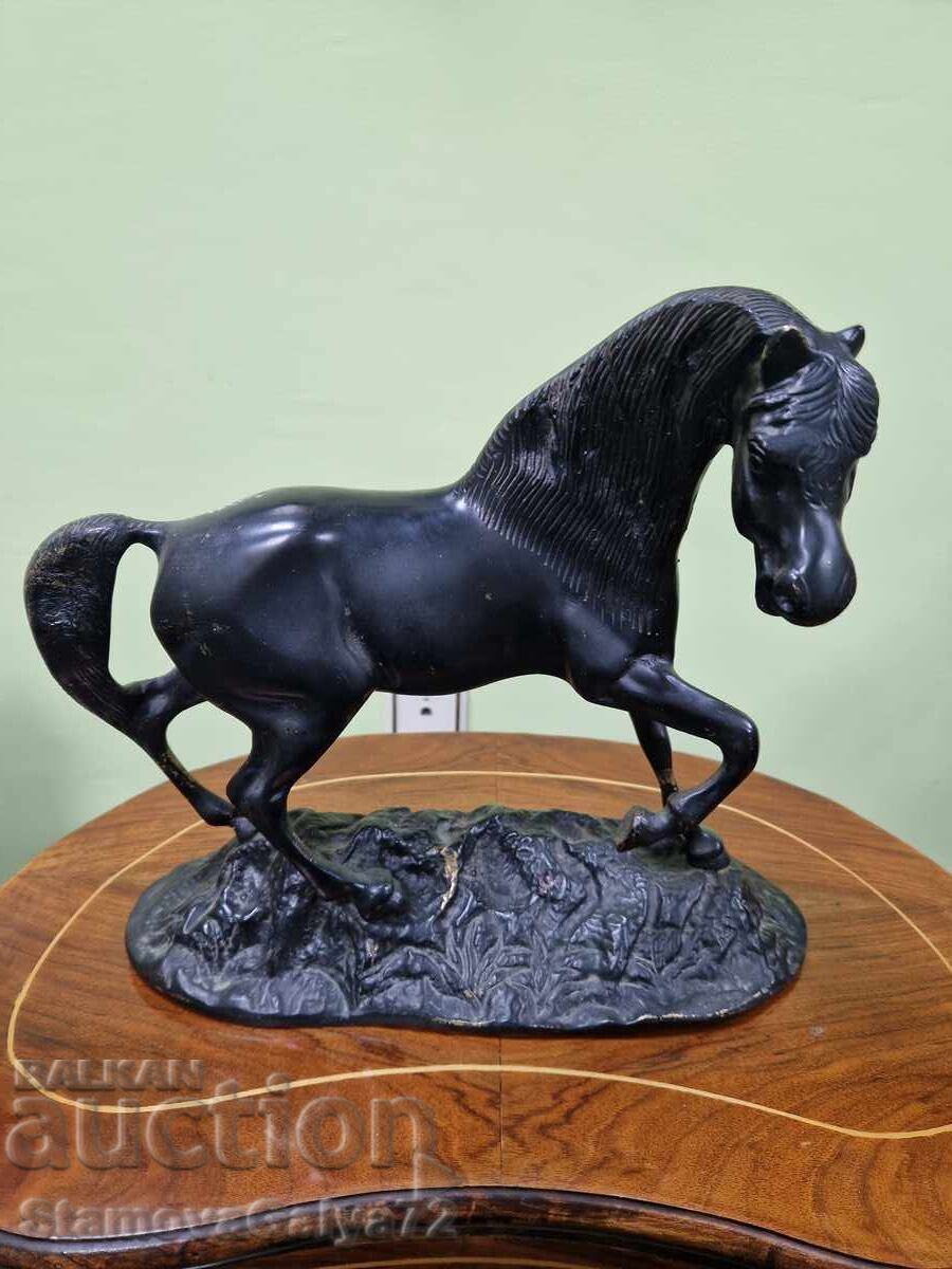 Licitație Minunată figurină statuetă franceză antică din bronz