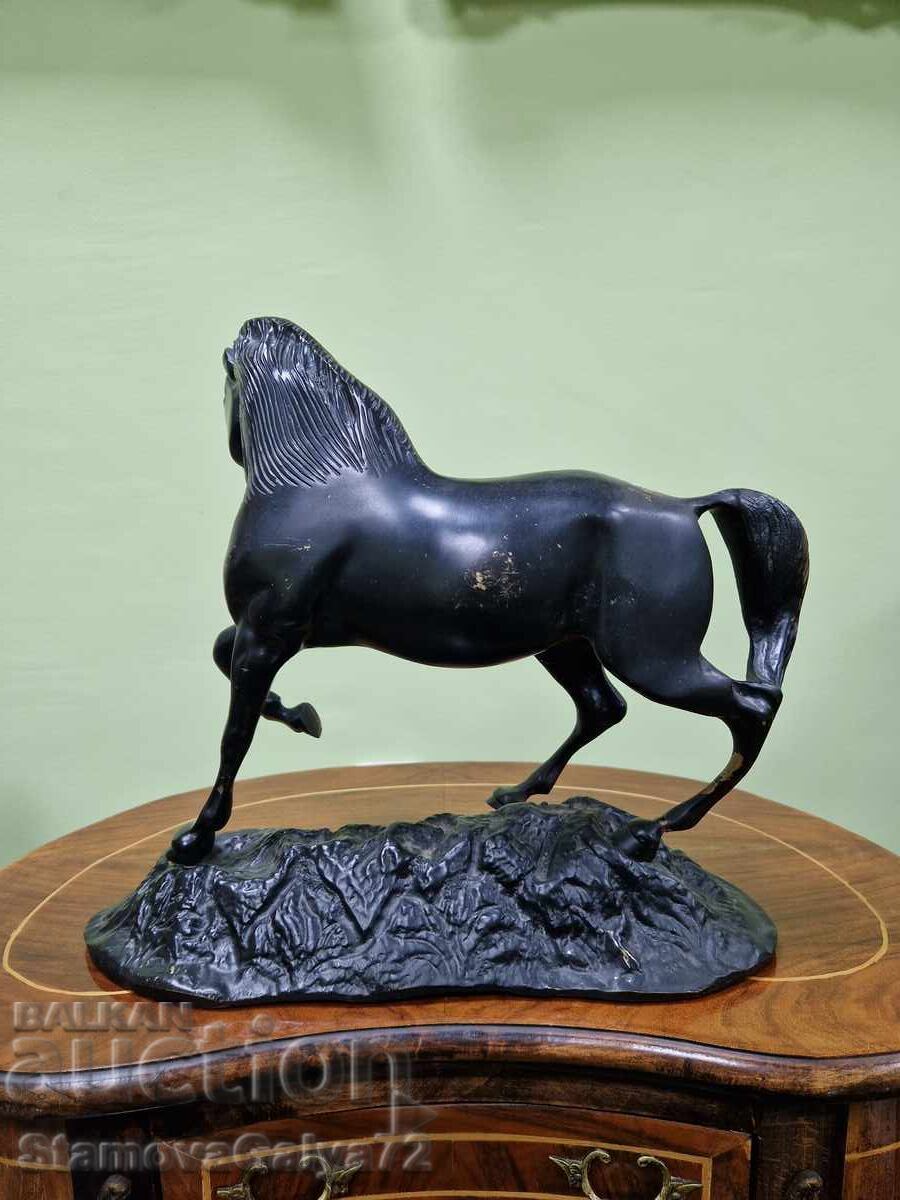 Beautiful antique French bronze figure statuette - 5