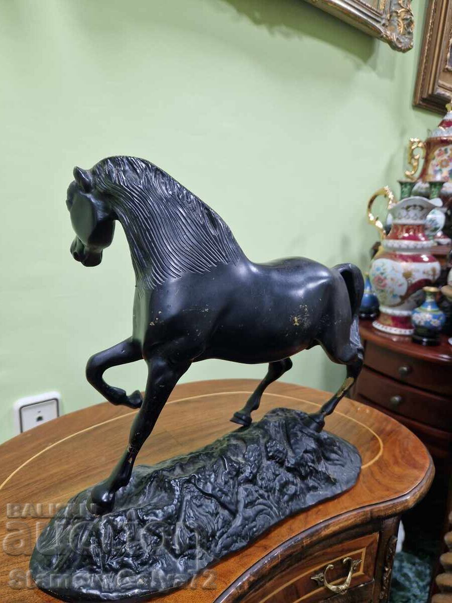 Beautiful antique French bronze figure statuette - 6