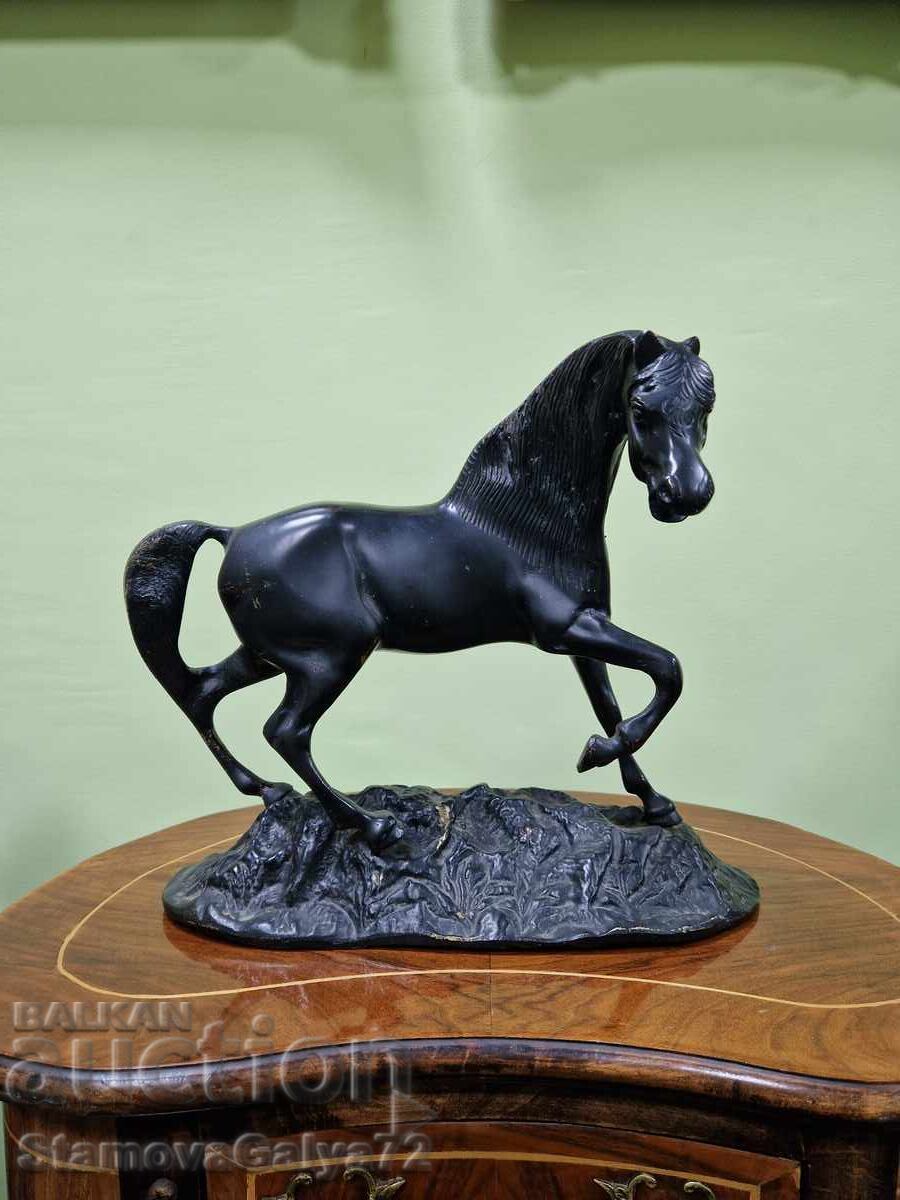 Minunată figurină statuetă franceză antică din bronz