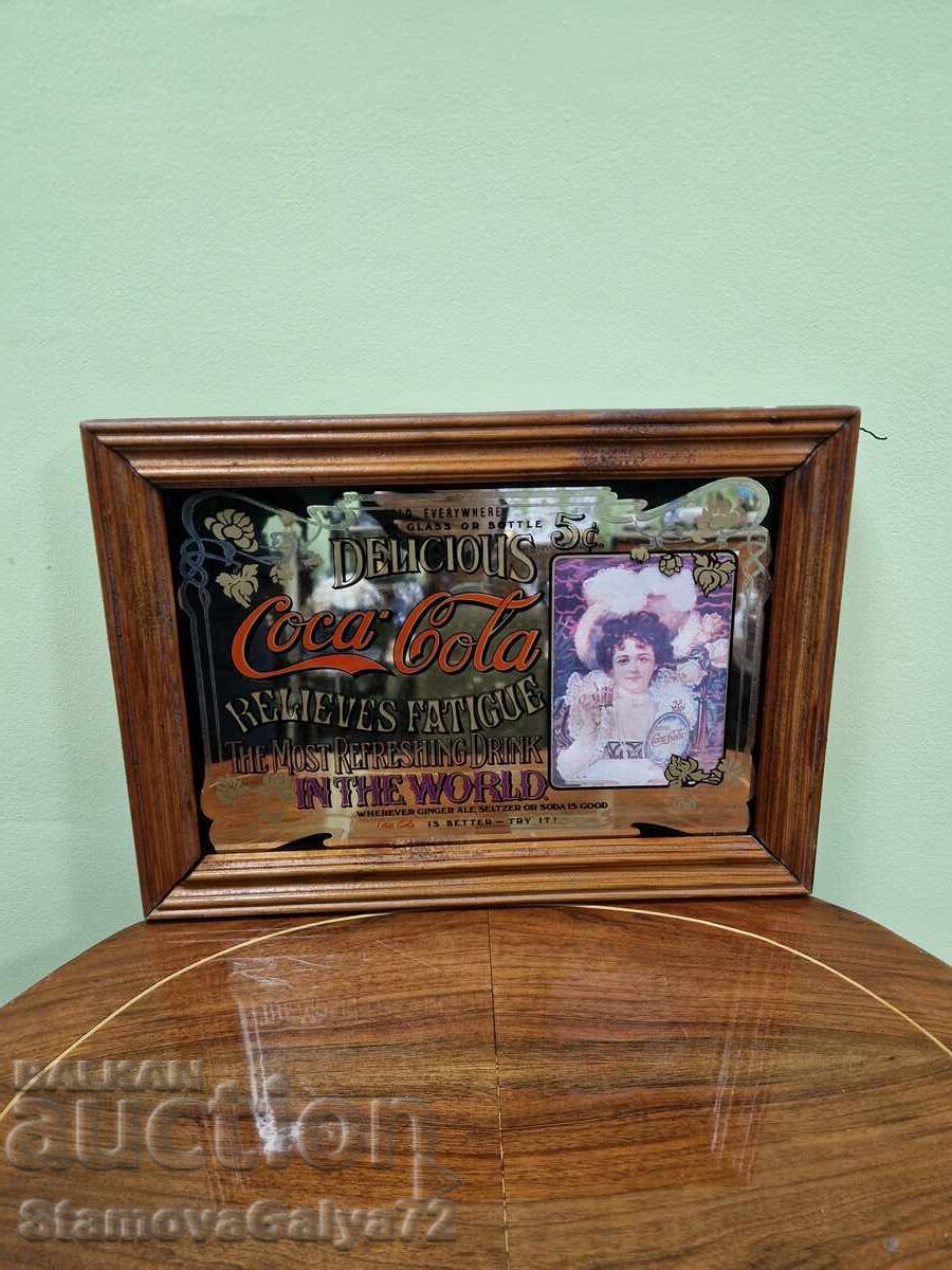 Auction  Unique, Rare Antique Coca-Cola Advertising Mirror