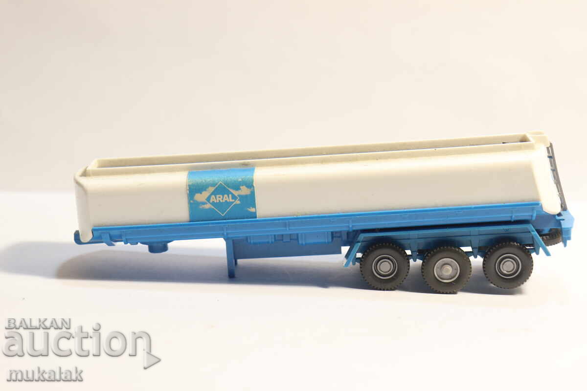 WIKING H0 1/87 REMORCĂ CISTERNĂ ARAL CAMION MODEL TIR