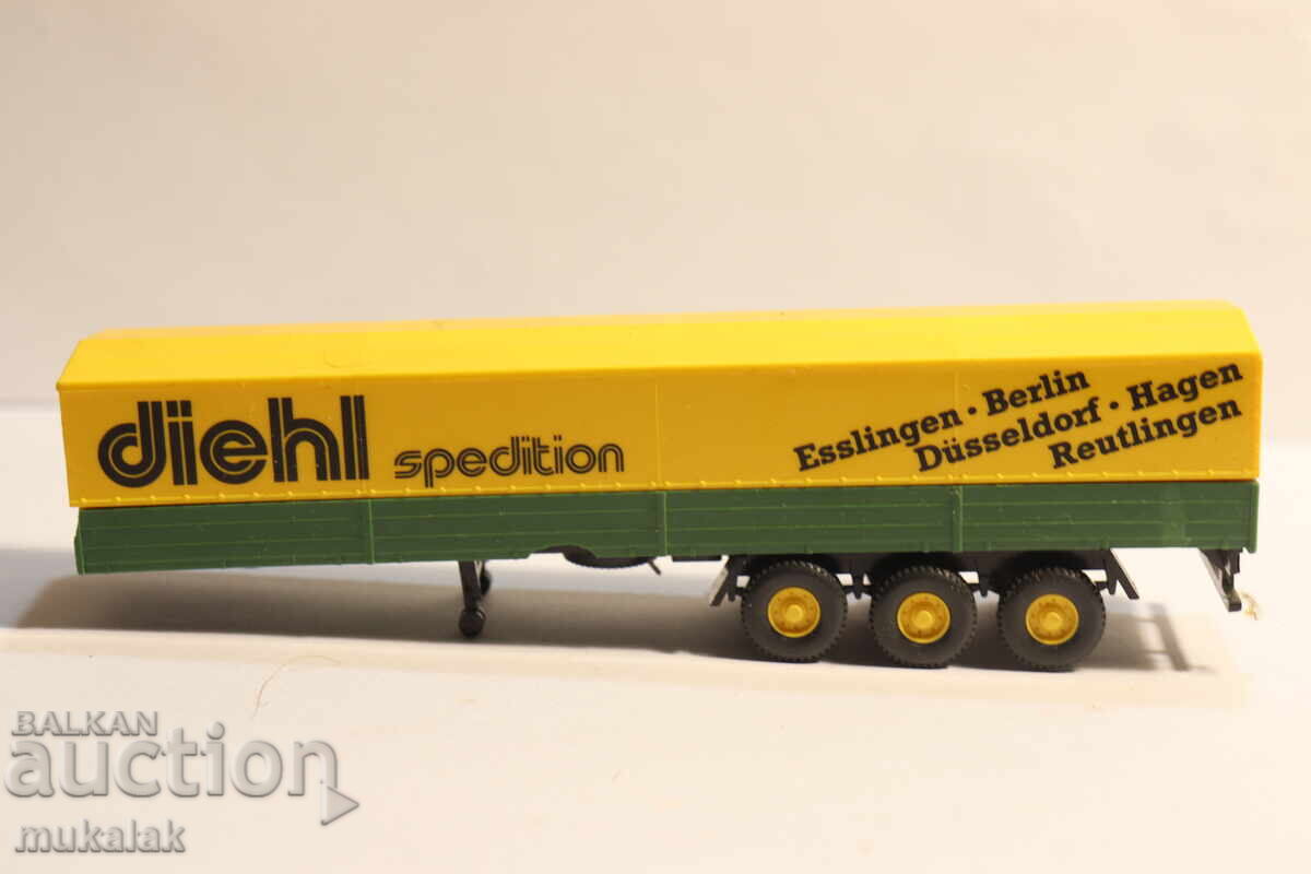 WIKING H0 1/87 REMORCĂ CAMION MODEL TIR