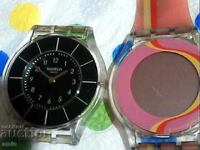 2 τμχ παλιά ckin swatch δουλεύουν χωρίς μπαταρία