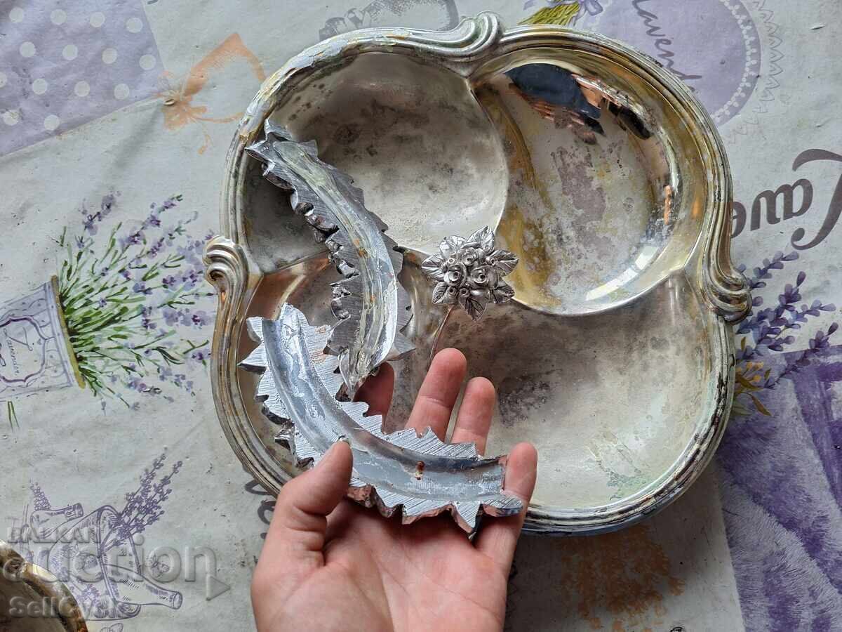 ✅ SILVER-PLATED DISHES - FRUIT BOWLS❗ - 5 ✅ SILVER-PLATED DISHES - FRUIT BOWLS❗ - 5