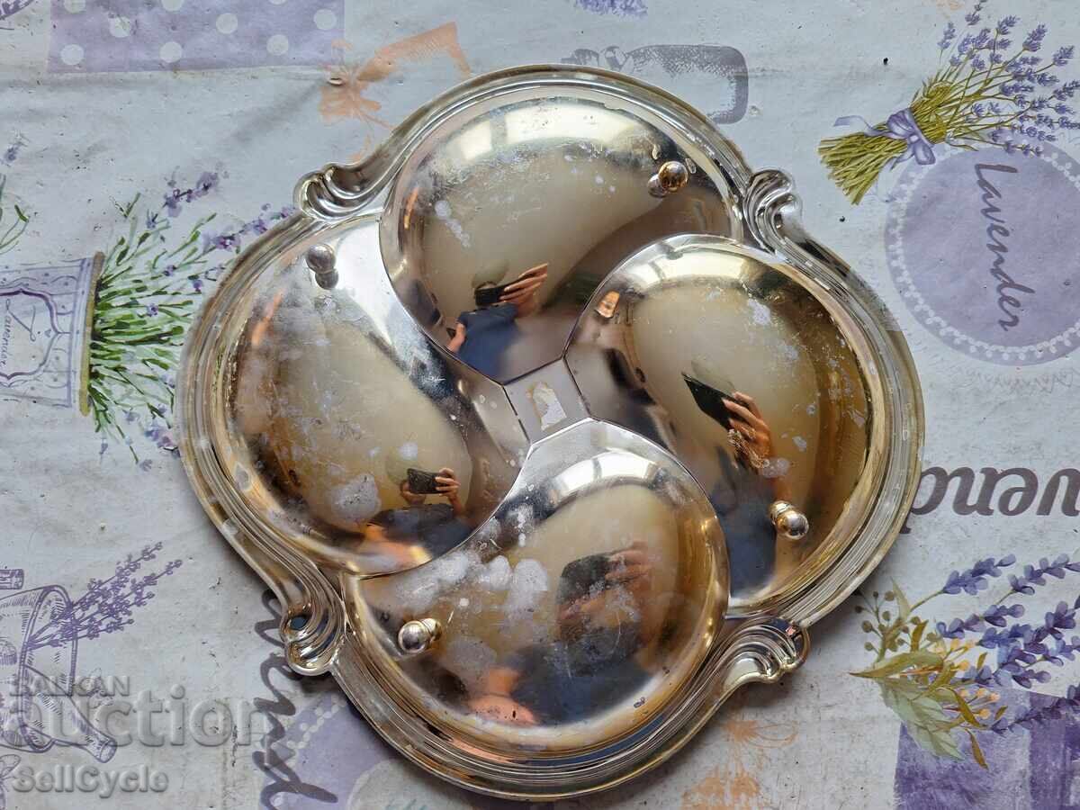 ✅ SILVER-PLATED DISHES - FRUIT BOWLS❗ - 6 ✅ SILVER-PLATED DISHES - FRUIT BOWLS❗ - 6