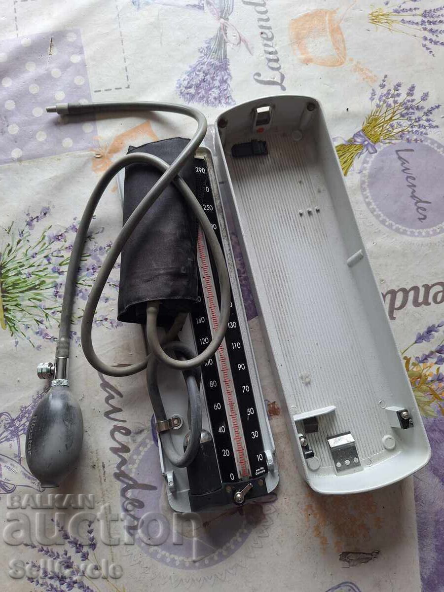Δημοπρασία ✅Συσκευή μέτρησης πίεσης υδραργύρου REISTER DIPLOMAT❗