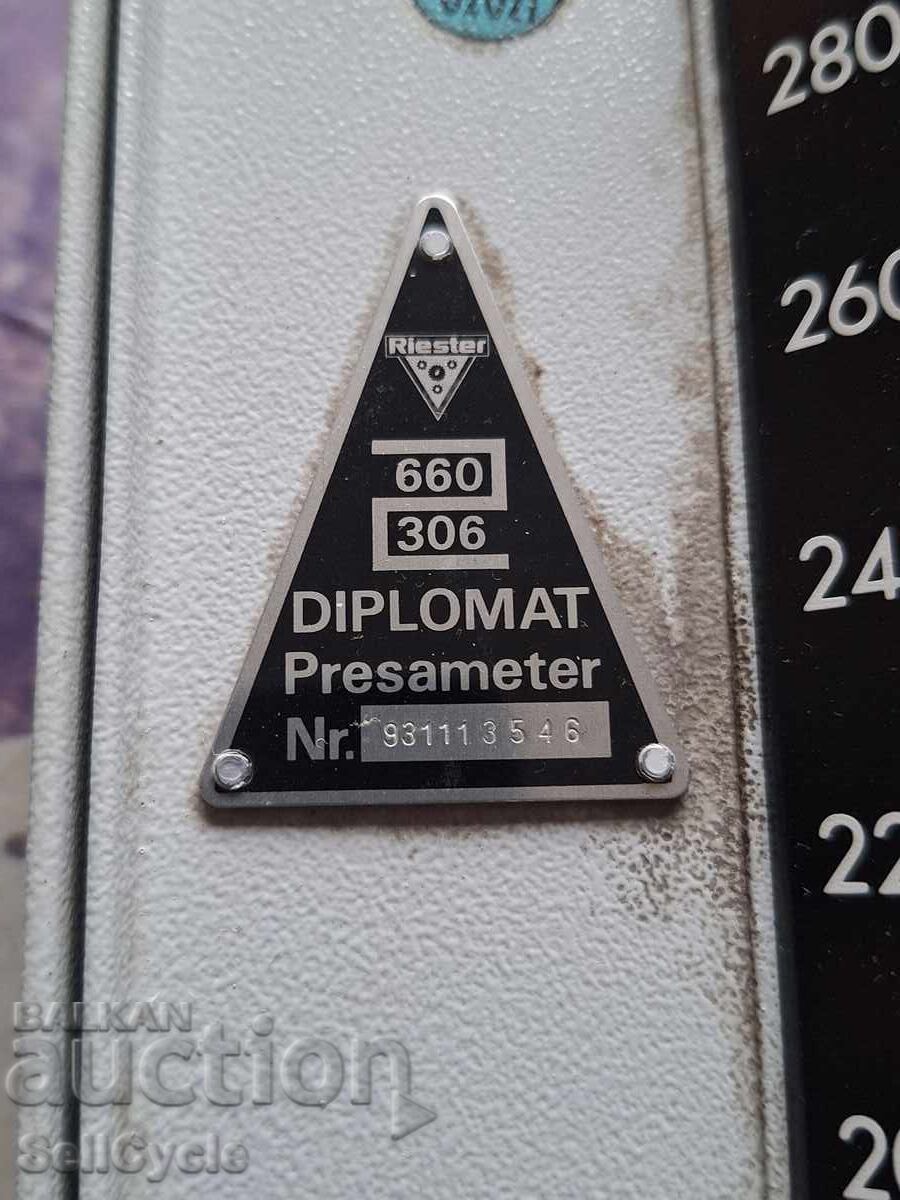 Παράδοση ✅Συσκευή μέτρησης πίεσης υδραργύρου REISTER DIPLOMAT❗