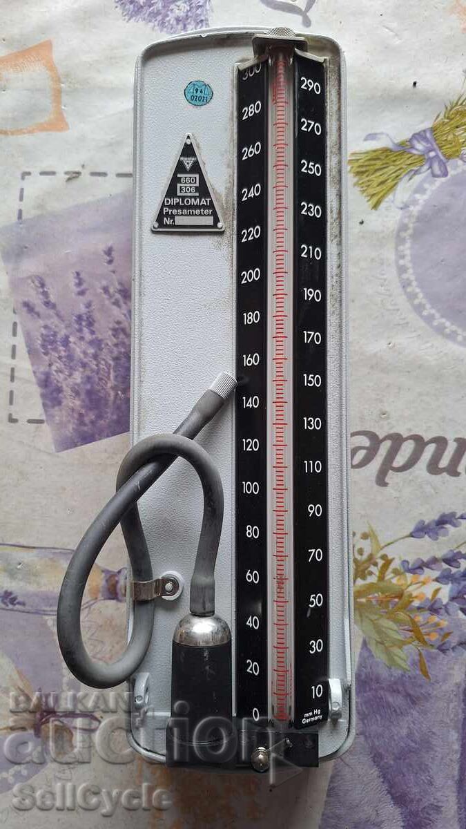 ✅Συσκευή μέτρησης πίεσης υδραργύρου REISTER DIPLOMAT❗