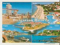 Κάρτα Βουλγαρία Νότια Μαύρη Θάλασσα