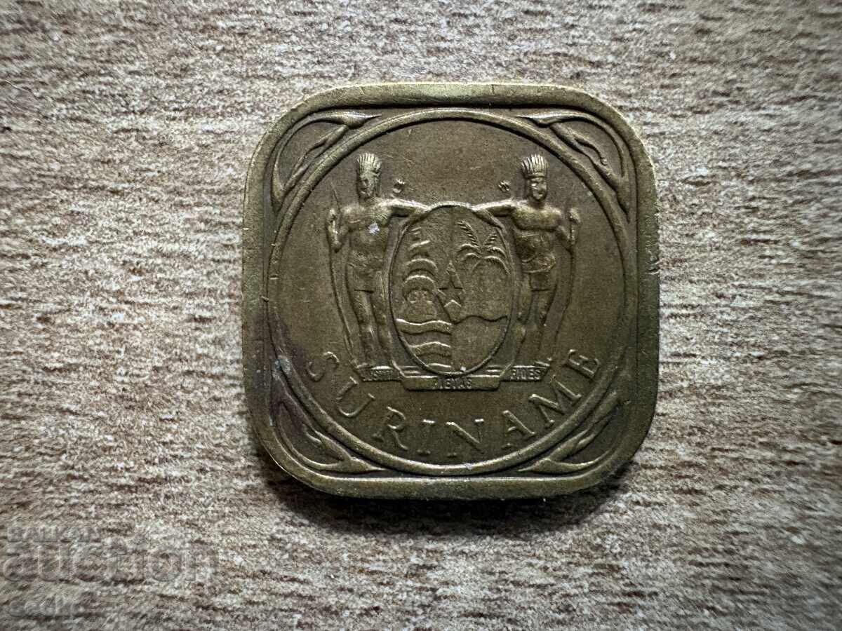 Surinam - 5 cenți (1972) cu preț € 0.60 | 1.17 BGN