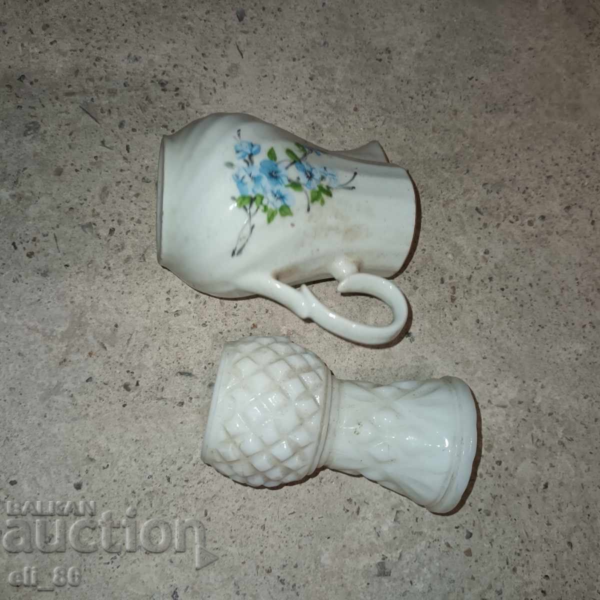 Porțelan vechi, 2 bucăți