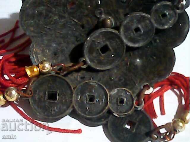 Chinese jewelry for luck with coins - 7