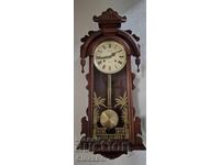 Antique German Wall Regulator Clock – 31 Day Movement