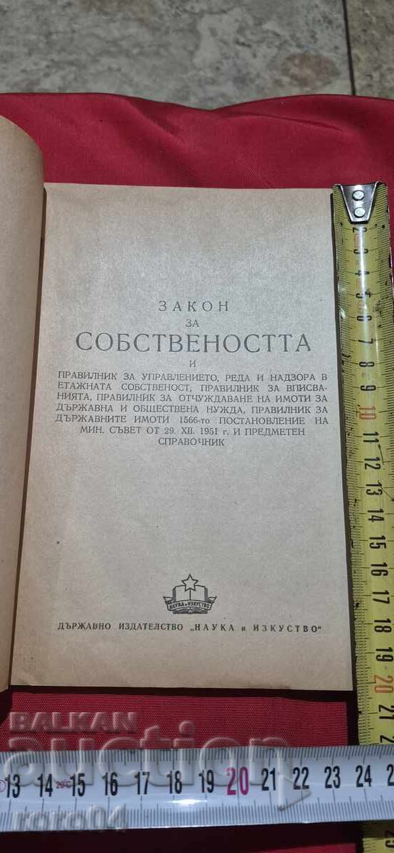LEGEA PROPRIETĂȚII cu preț € 9.99 | 19.54 BGN
