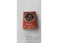 Badge Balkan Silent Football Tournament Romania 1976