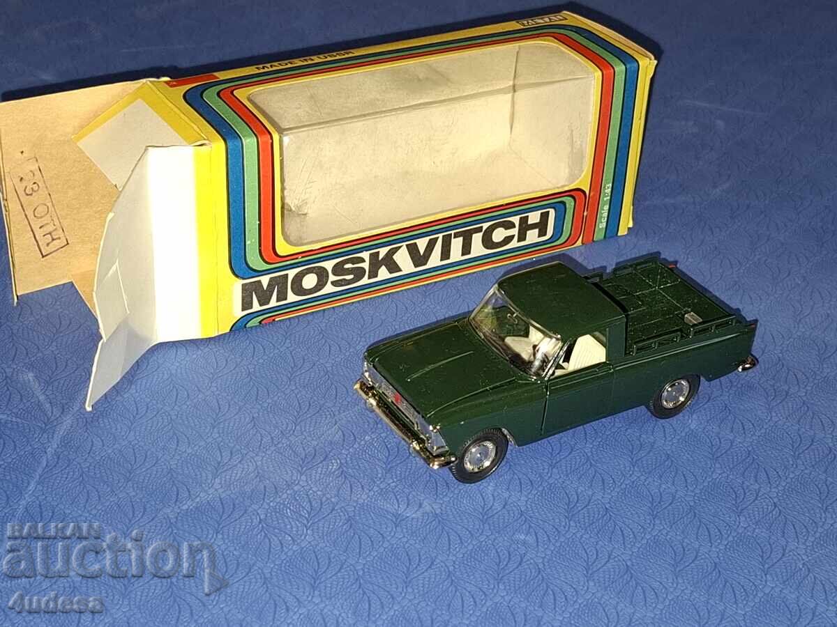 1980 Metal Moskvich A19 Pickup 1:43 Scale Dark Green with price € 185.00 | 361.83 BGN