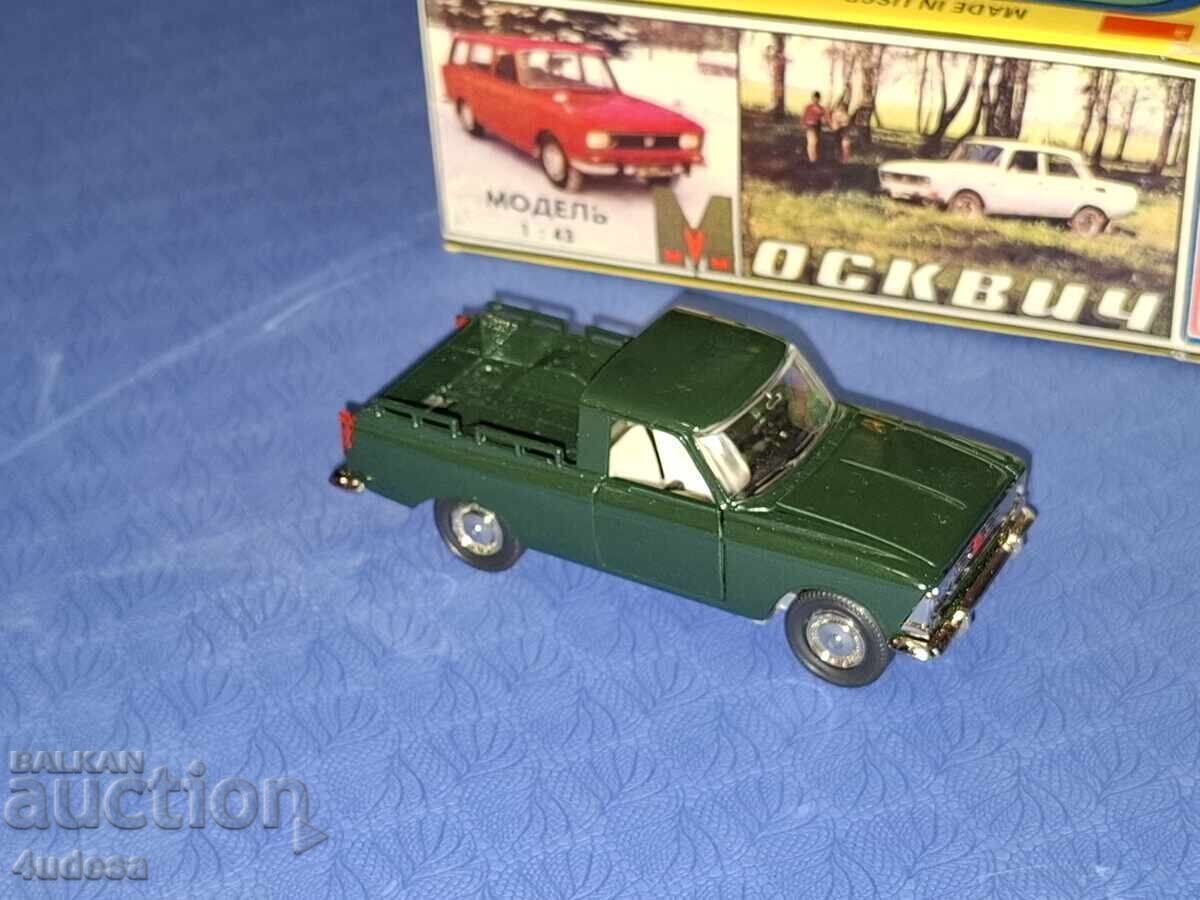1980 godina metalic Moscovici A19 pick-up scară 1:43 verde închis