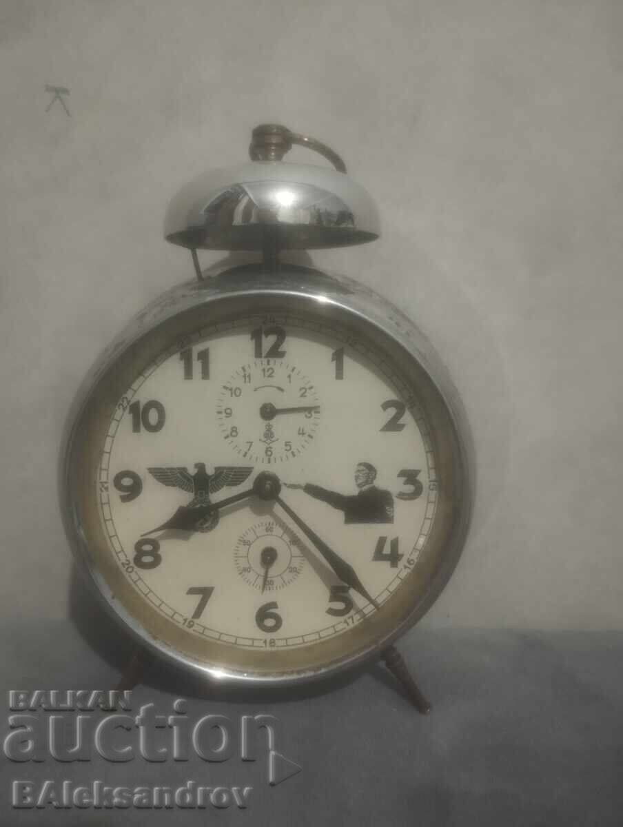 Ceas deșteptător german vechi de colecție Ceas deșteptător german vechi de colecție
