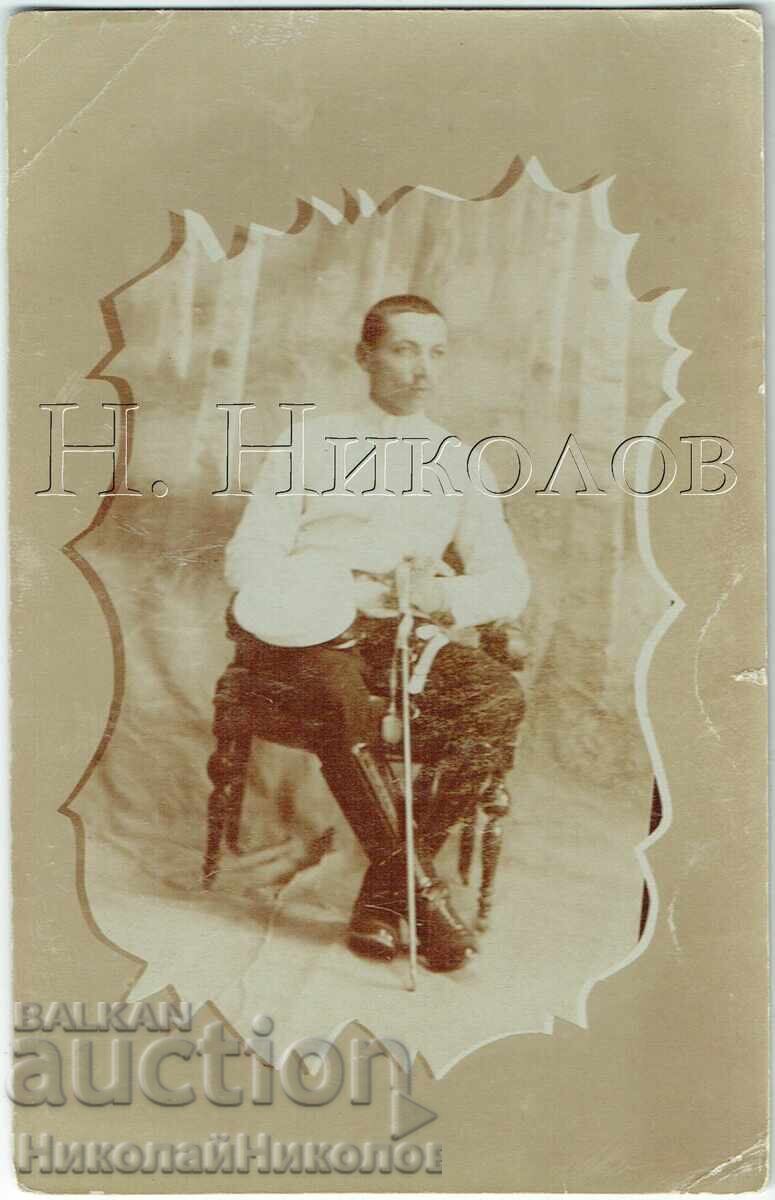 191? ΠΑΛΙΑ ΦΩΤΟΓΡΑΦΙΑ ΤΑΧΥΔΡΟΜΙΚΗ ΚΑΡΤΑ ΣΤΡΑΤΙΩΤΙΚΟΣ ΔΟΚΙΜΟΣ ΣΕ ΣΤΟΥΝΤΙΟ Ε891