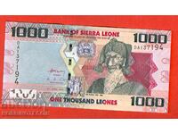 SIERRA LEONE SIERRA LEONE 1000 - 1 000 τεύχος 2010 NEW UNC