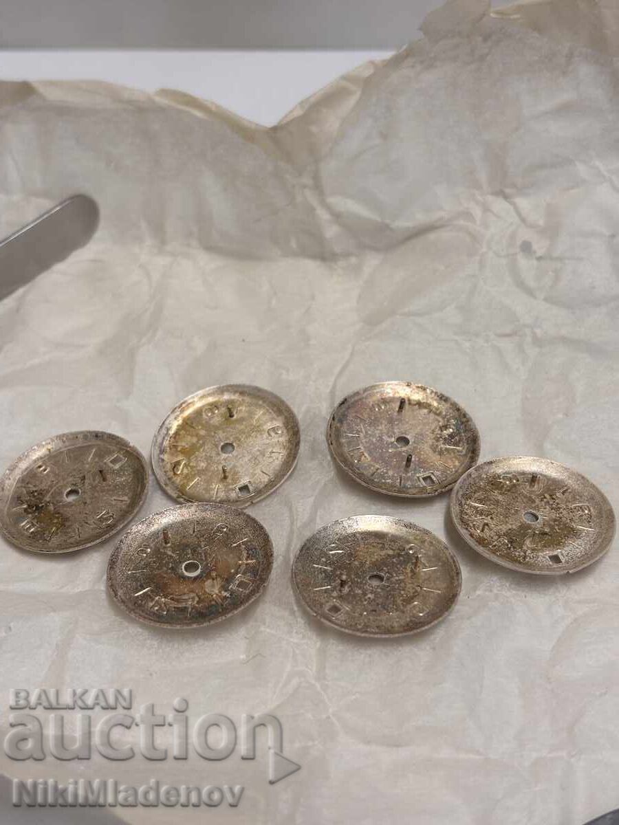 BZTs! Lot of Brand New Dials for Luch Wristwatch, USSR - 5